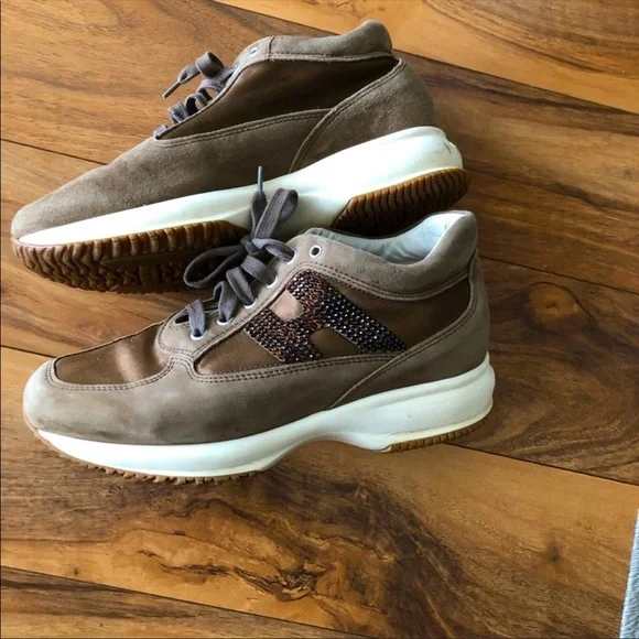 Brown Tod's Hogan Shoes Tod's Shoes Hogan Hidden Lift